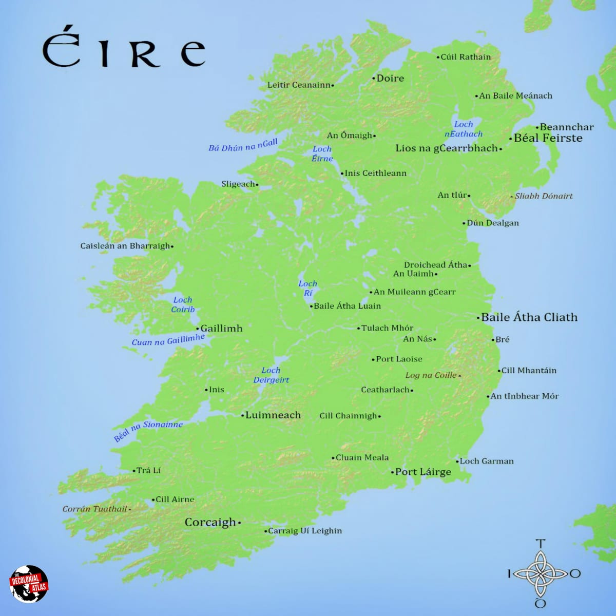 نقشه eire