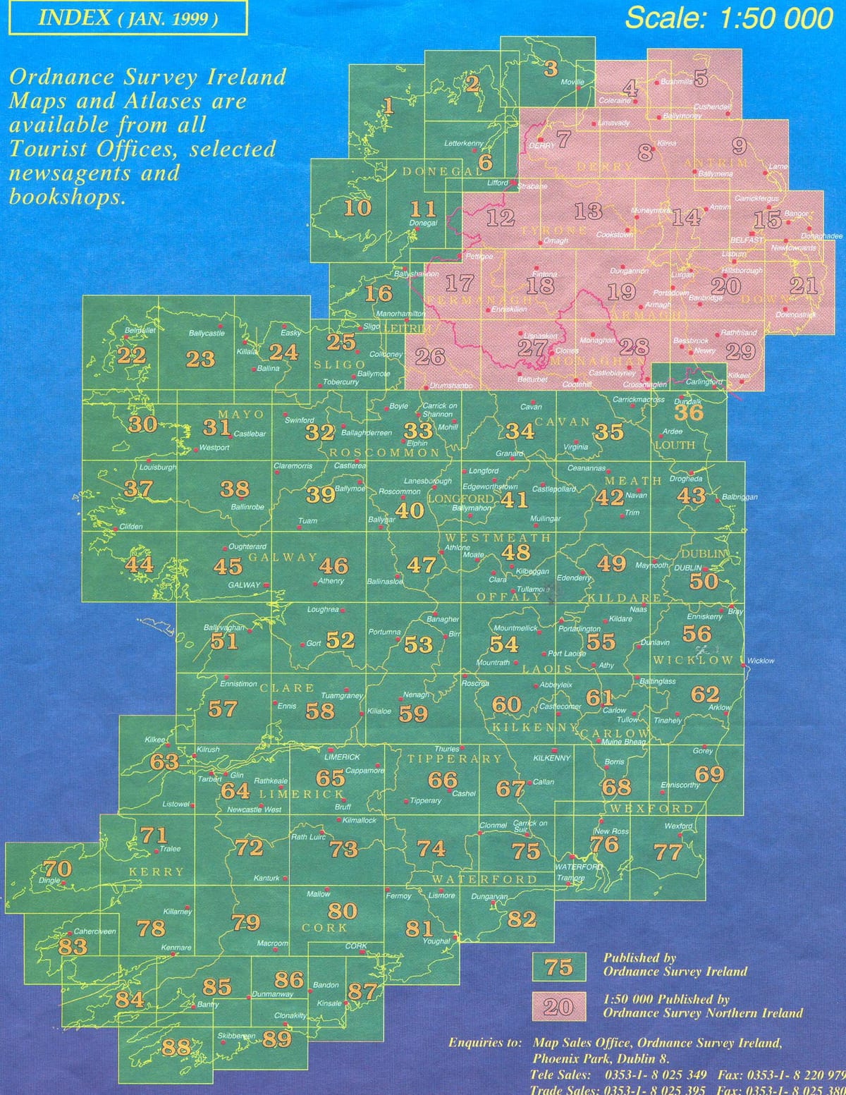 osi ایرلند map viewer