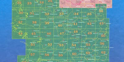 Osi ایرلند map viewer