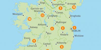 ایرلند در نقشه